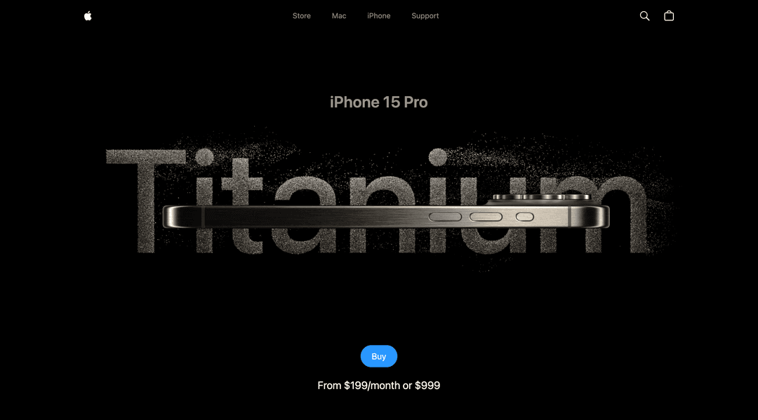 APPLE IPHONE WEBSITE