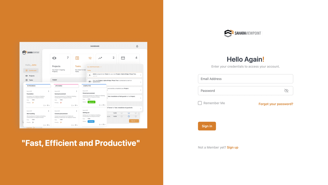 SaharaViewPoint Client App